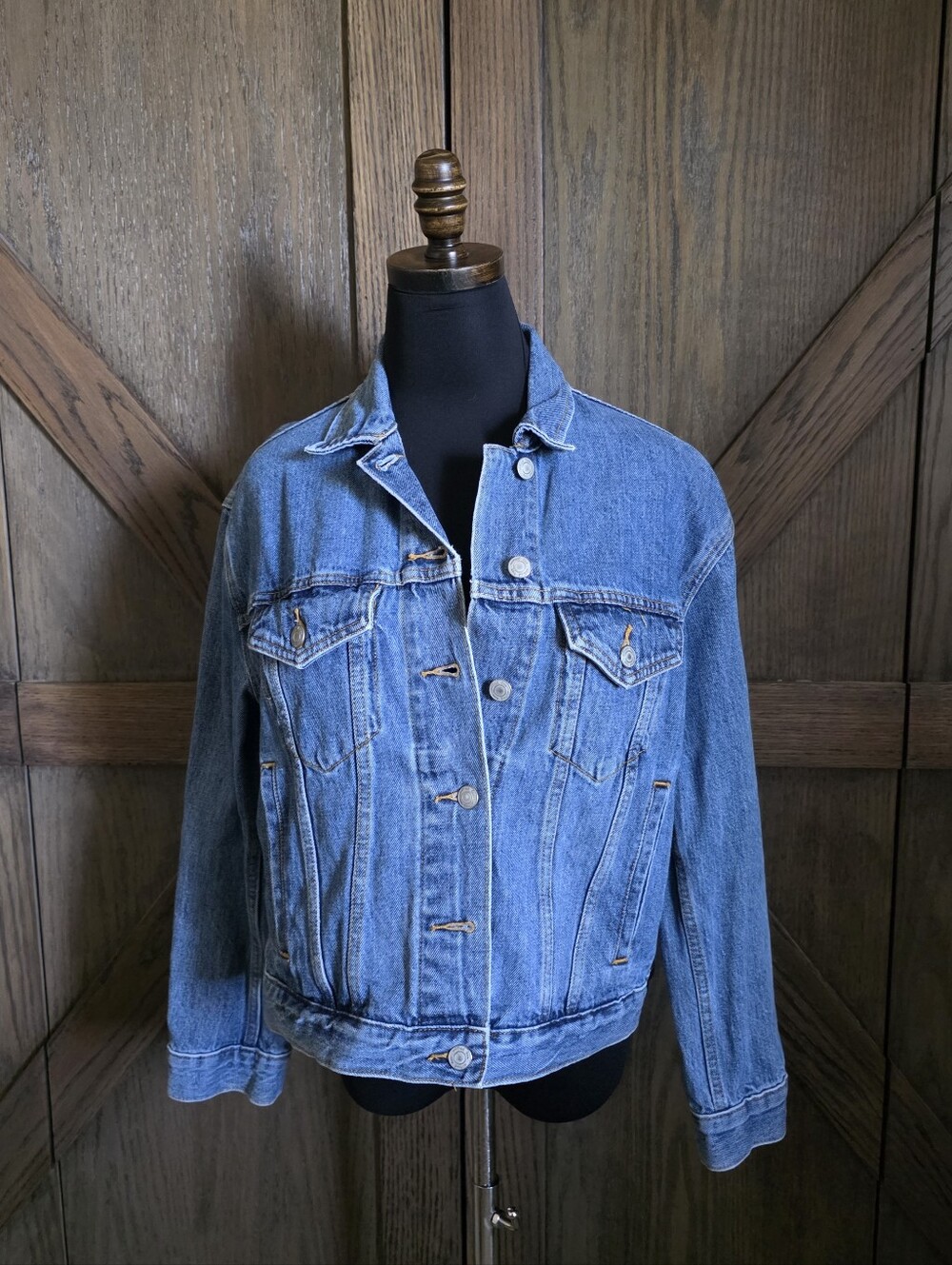 Wilfred Classic Blue Denim Jacket